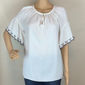 Silky Peasant Top
